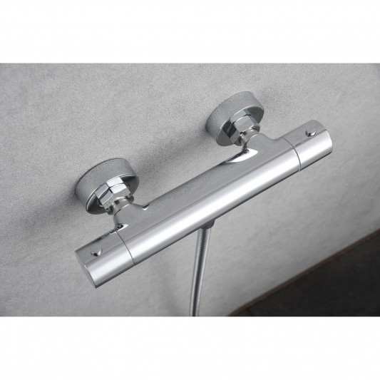 Grifo de ducha termostático cromo serie Monza BTM039-5 2