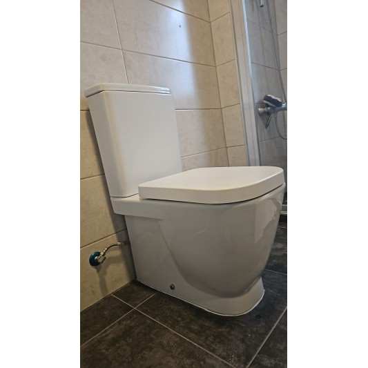 Tapa compatible Wc Duroplast Look de Unisan blanca 2