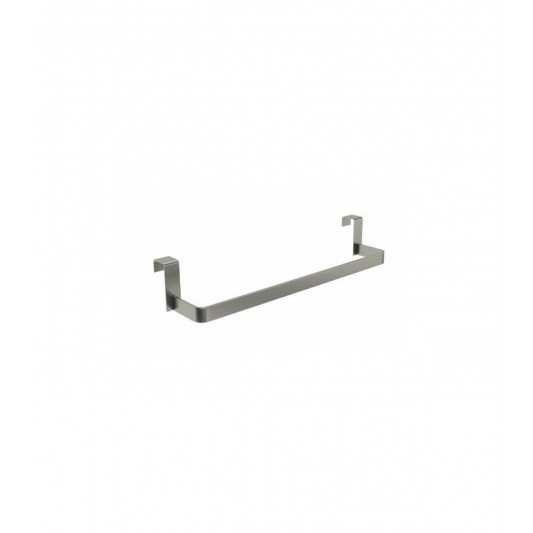 Toallero lateral Niquel cepillado 36 cm mueble de baño SIN TALADRO SPA001/NQ