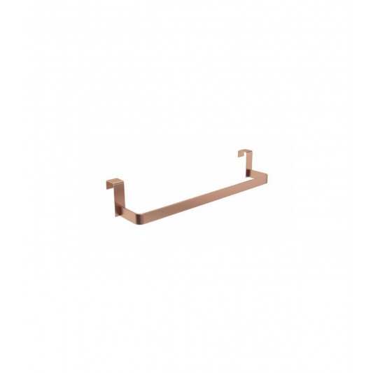 Toallero lateral Oro rosa cepillado 36 cm mueble de baño SIN TALADRO SPA001/ORC