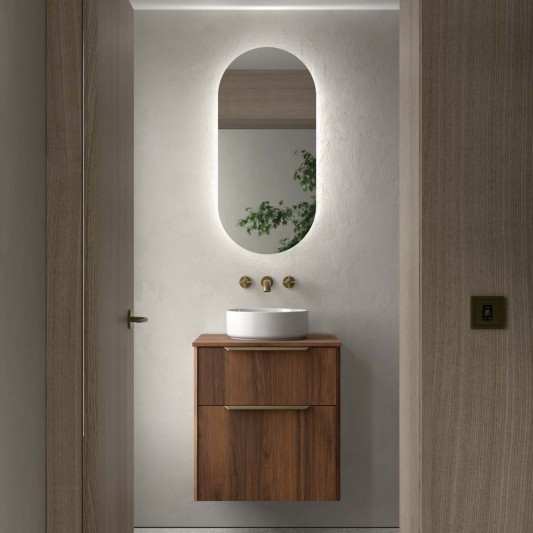 Mueble de baño LUVA de Salgar con encimera sobreponer 60-80-100 Sin espejo 2