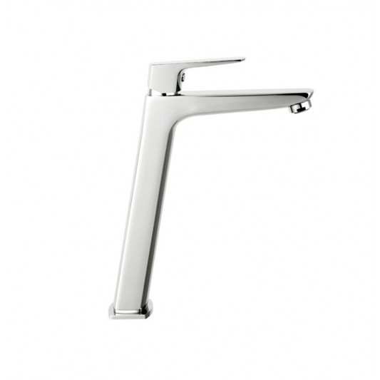 Grifo de lavabo de caño alto Marriot cromo 3154