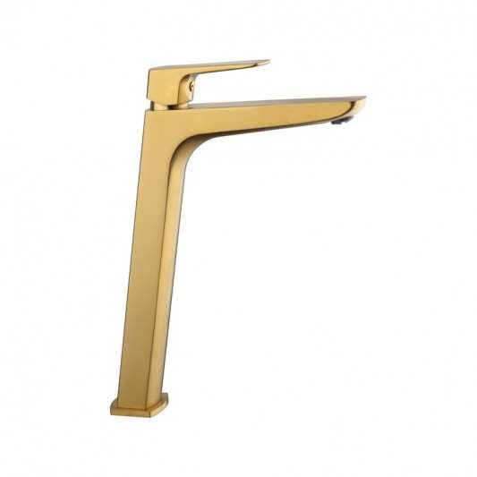 Grifo de lavabo de caño alto Marriot oro 3154OR