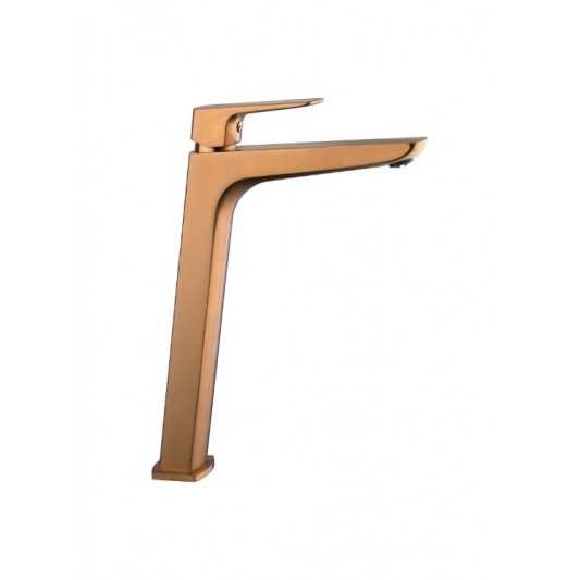 Grifo de lavabo de caño alto Marriot Cobre 3154CB