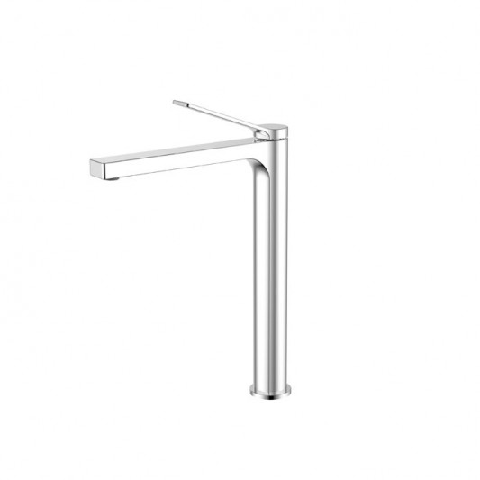 Grifo de lavabo de caño alto Tarsio cromo 3202