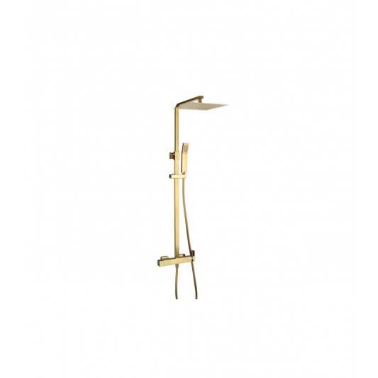 Columna de ducha Monomando Inverter C Oro cepillado 3081OR