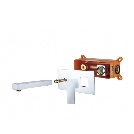 Grifo lavabo empotrado monomando Orion Blanco 3028BL