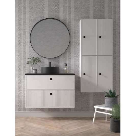 Mueble baño suspendido Blanca de Avila dos 60-80-100 2