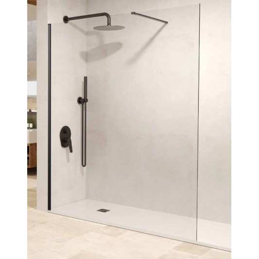 SBX_Imex Mampara hoja fija SCREEN Black gun metal