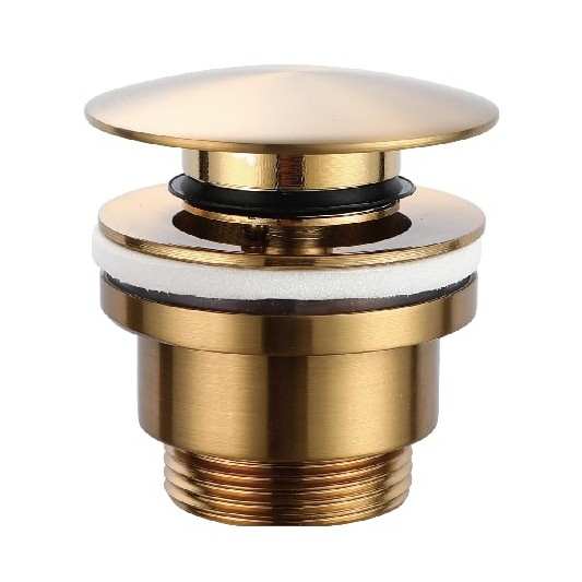 Válvula Click-Clack Oro Cepillado VCC014