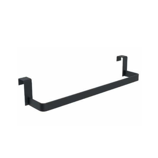 Toallero lateral 36 cm mueble de baño Negro SIN TALADRO SPA001/NG