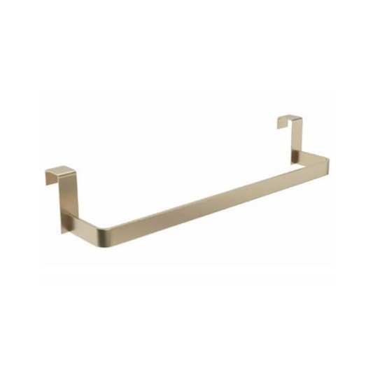 Toallero lateral Oro cepillado 36 cm mueble de baño SIN TALADRO SPA001/OC