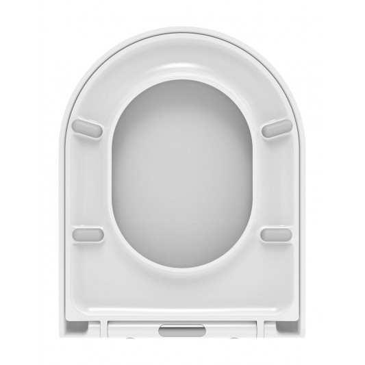 Tapa Wc compatible Duroplast para Cover de Althea blanca
