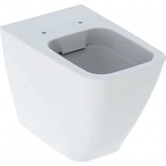 Tapa compatible Wc Duroplast Icon Square de Geberit blanca 2