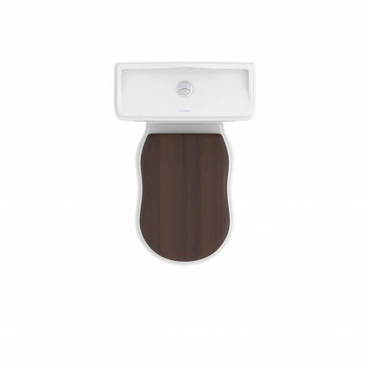 Tapa wc Atenas de Fossil Natura Nogal Compatible