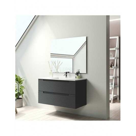 Mueble baño suspendido Kyoto Lacado de Visobath 60-80-100-120