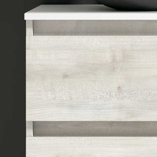 Mueble baño suspendido Box TOP de Visobath 1 Cajón 60-70-80-100-120 h-28