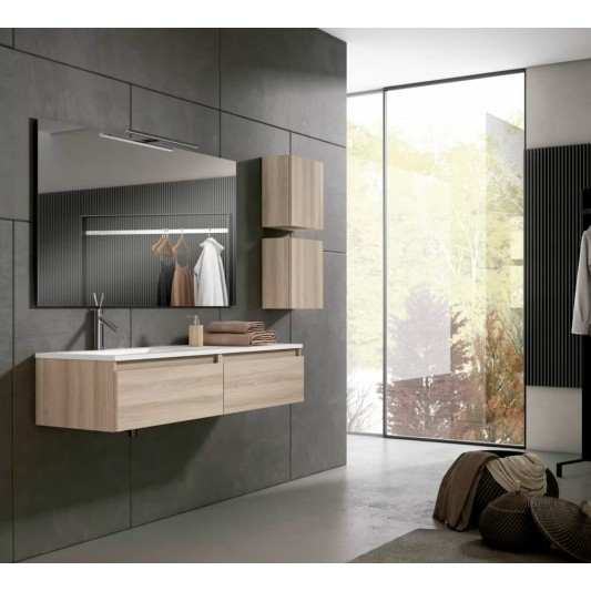 Mueble baño suspendido Box TOP de Visobath 1 Cajón 60-70-80-100-120 h-28