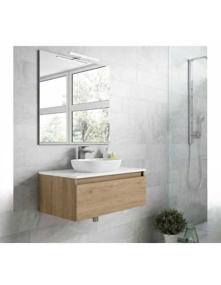 Mueble baño suspendido Box TOP de Visobath 1 Cajón 60-70-80-100-120 h-28