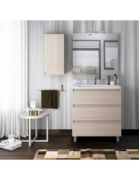 Mueble de baño con patas Box TOP de Visobath 3 Cajones 60-70-80-100-120 Laminado