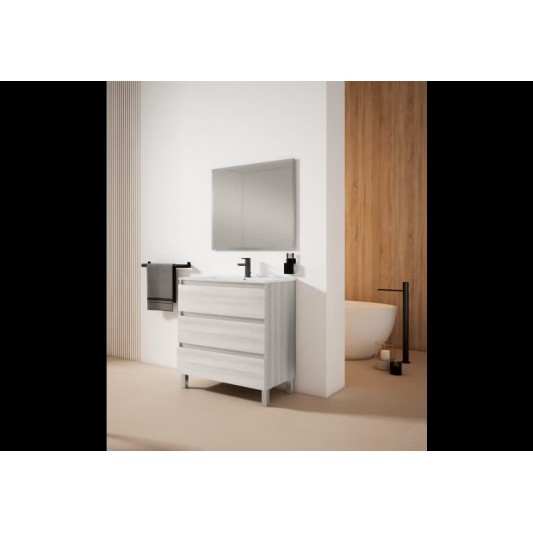 Mueble de baño con patas Box TOP de Visobath 3 Cajones 60-70-80-100-120 Laminado