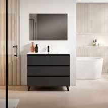Mueble de baño con patas Granada 3C de Visobath con patas 60-80-100 Lacado