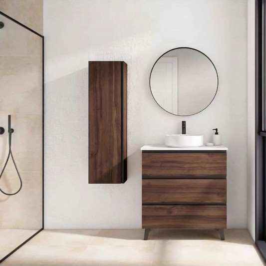 Mueble de baño con patas Granada 3C Top de Visobath con patas 60-80-100 Laminado