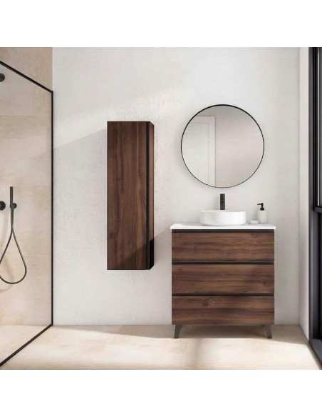 Mueble de baño con patas Granada 3C Top de Visobath con patas 60-80-100 Laminado