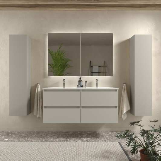 SALGAR BEQUIA Mueble de baño suspendido con lavabo Constanza 120 ( 6 COLORES )