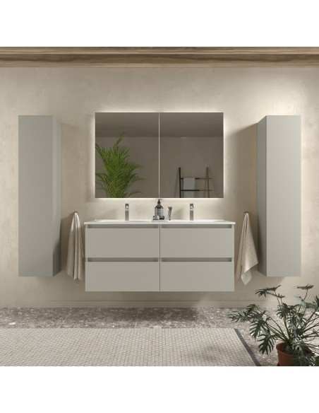 SALGAR BEQUIA Mueble de baño suspendido con lavabo Constanza 120 ( 6 COLORES )