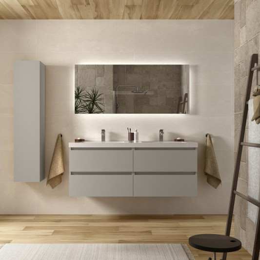 SALGAR BEQUIA Mueble de baño suspendido con lavabo Toscana 140 ( 5 COLORES )
