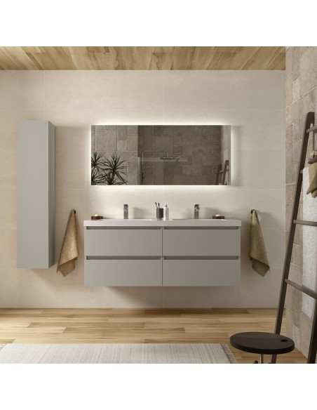 SALGAR BEQUIA Mueble de baño suspendido con lavabo Toscana 140 ( 5 COLORES )