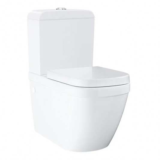 Tapa compatible Wc Duroplast Euro de Grohe blanca 2