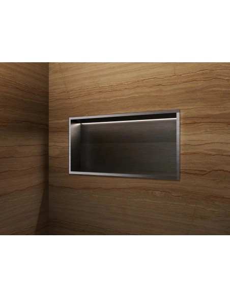 Imex - Hornacina Oceanic con LED Black gun metal 63x33 HOR005/BGM