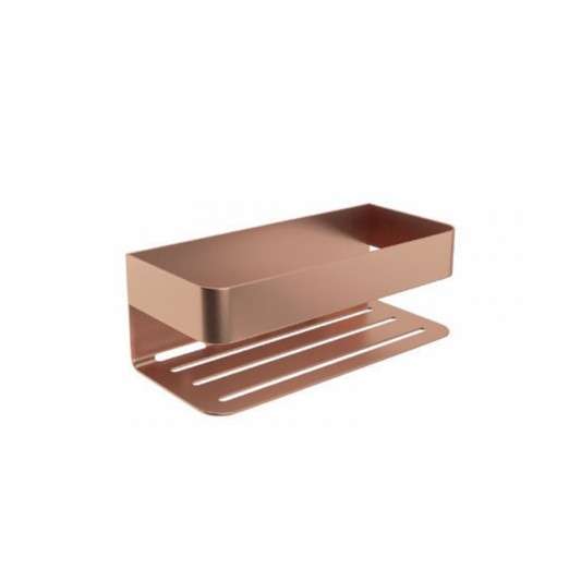 Jabonera frontal Mayura oro rosa cepillado PVD ADY007/ORC