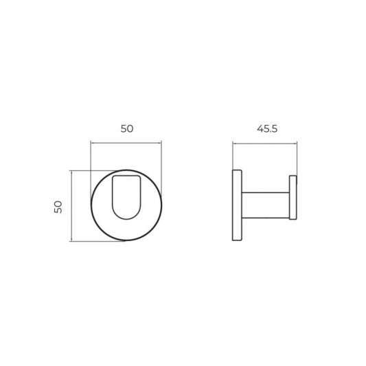 Percha cromo Practic CAP003-01 2
