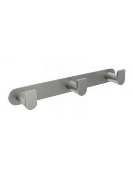 Percha triple acero S.316 Practic CAP003-02/AC