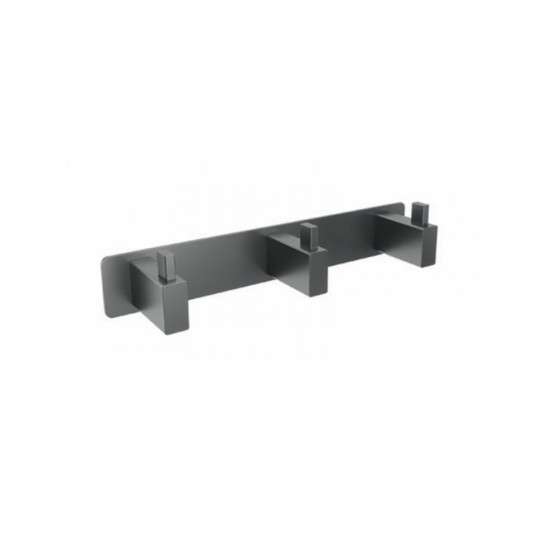 Percha triple black gun metal Technic CAT002-02/BGM