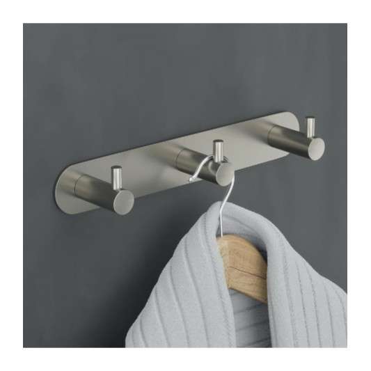 Percha triple negro Essential CAE001-02/NG 2