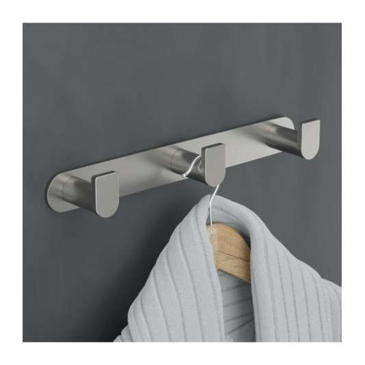 Percha triple negro Practic CAP003-02/NG 2