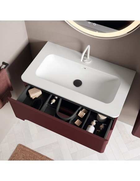 Mueble baño suspendido Onda de Visobath 2 Cajones 60-80-100-120