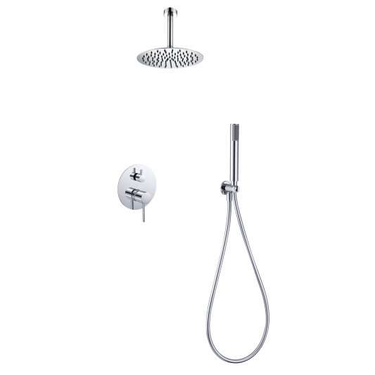 Conjunto monomando empotrado Tivoli cromo GPT039