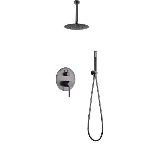 Empotrado Tivoli black gun metal GPT039/BGM