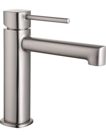 MONOMANDO LAVABO TOSCANA NÍQUEL CEPILLADO