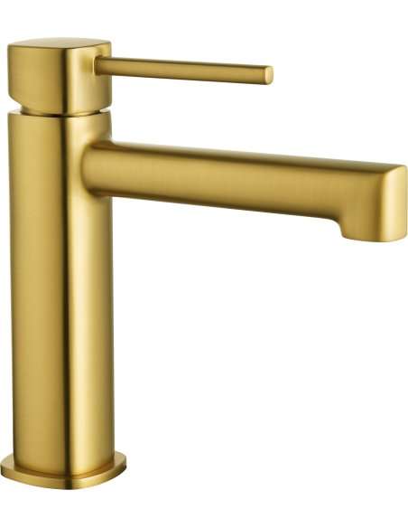 MONOMANDO LAVABO TOSCANA ORO CEPILLADO