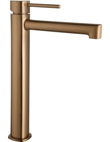 MONOMANDO LAVABO ALTO TOSCANA ORO ROSA CEPILLADO
