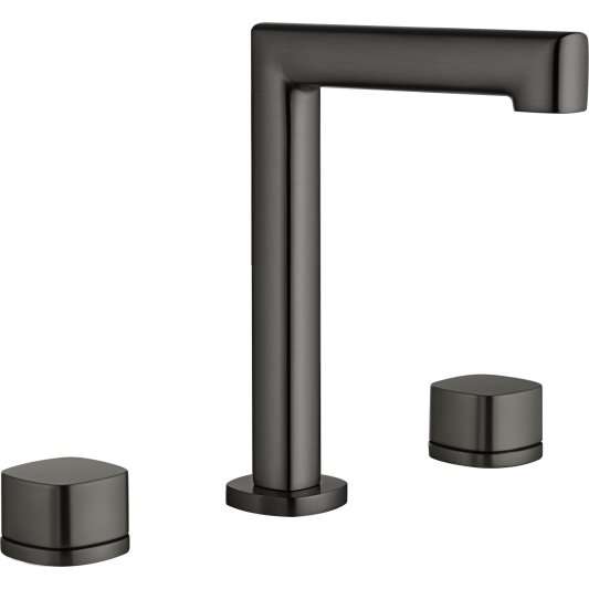 LAVABO BIMANDO SOBRENCIMERA CAÑO BAJO TOSCANA BLACK GUN METAL