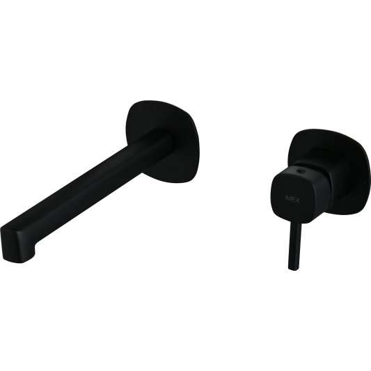MONOMANDO EMPOTRADO LAVABO TOSCANA NEGRO MATE GLT064/NG