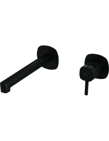 MONOMANDO EMPOTRADO LAVABO TOSCANA NEGRO MATE GLT064/NG