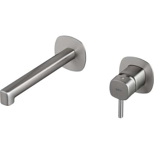 MONOMANDO EMPOTRADO LAVABO TOSCANA NÍQUEL CEPILLADO GLT064/NQ